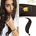 Googoo 50g I Tip Hair Extensions Natural Chocolate Brown Remy Pre Bonded Human Hair Extensions Keration Straight Fusion Hair Extensions 22 inch 1g Per Strand