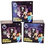 Minecraft Mini-Figure Series 4 Obsidian (Set of 3 Boxes)