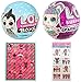 L.O.L. Surprise! Gift Bundle - Boys Series and Sparkle Series Doll + LOL Surprise Sticker Sheet and 8 Tattoos