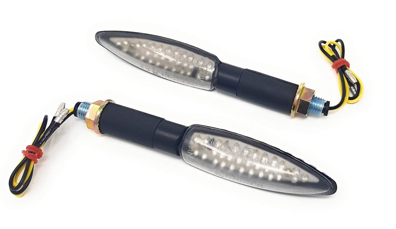 Alchemy Parts Motorbike LED Indicators for Scramber Cafe Racer Street Bike