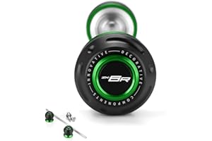 Mokiton Motorcycle Rear Wheel Axle Fork Slider Crash Protector Compatible With K.awasaki Ninja ZX6R 2024 2025 | ZX-6R ZX636 ZX 6R 636 Accessories (Green)