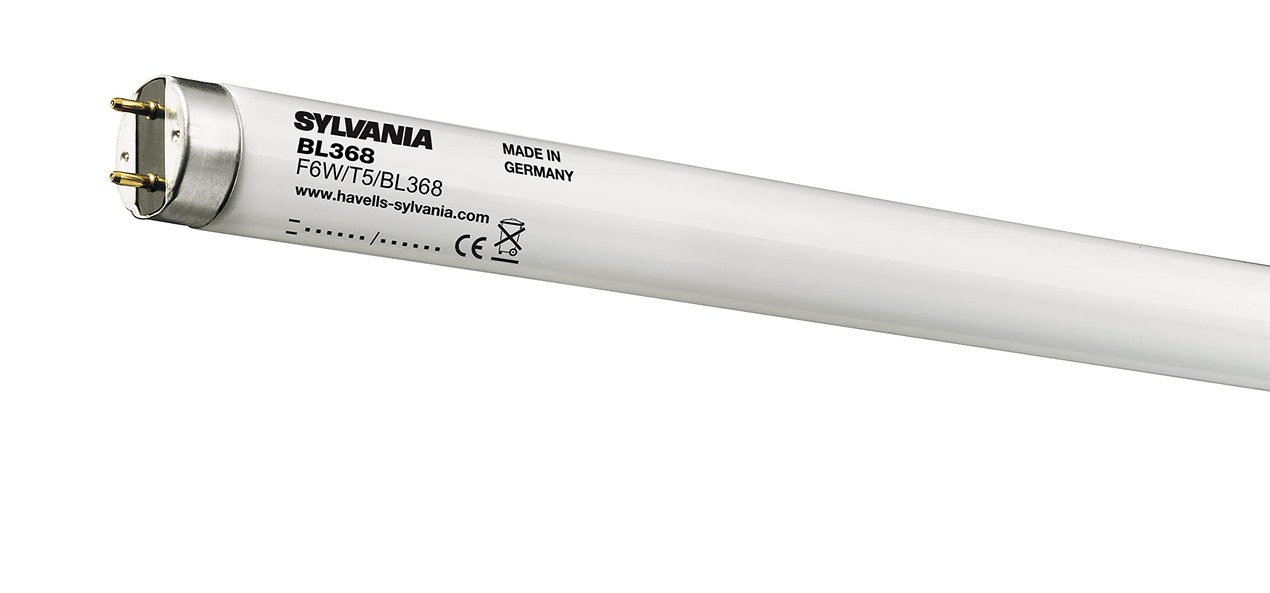 Sylvania 0000088 Fluorescent Tube for Decorative Purpose F 6 W T5 G5 Blacklight 368