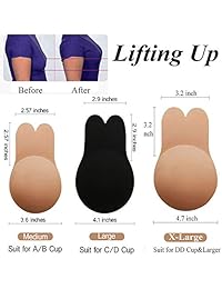 Sujetador adhesivo para dama, sin espalda, invisible, sin tirantes, autoadhesivo