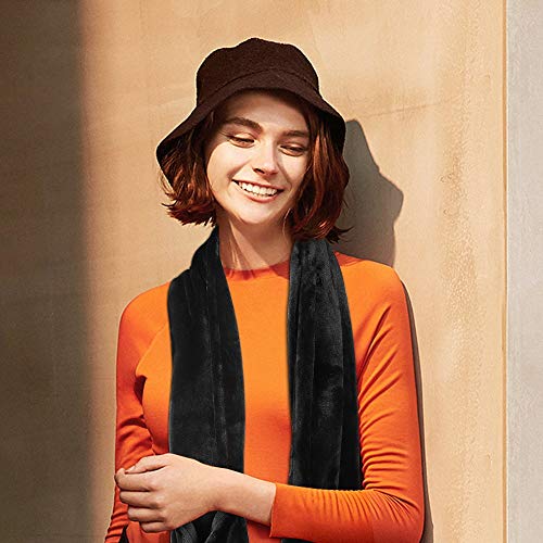 Heated Scarf USB Heat Shawl Electric Warm Neck Wrap with Powerbank and