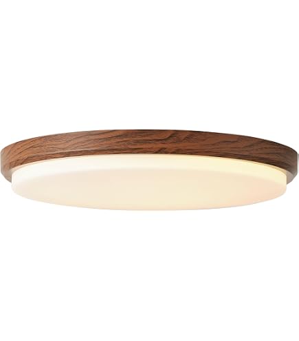 Dimmable LED Round White Ceiling Light, 20 Inch 48W with Remote Control, 3000K-6500K,Flush Mount Ceiling Light,Modern Wood Grain Lamp, Suitable for Entryway, Bedroom and Living Room Dimmable LED Round White Ceiling Light, 20 Inch 48W with Remote Control, 3000K-6500K,Flush Mount Ceiling Light,Modern Wood Grain Lamp, Suitable for Entryway, Bedroom and Living Room