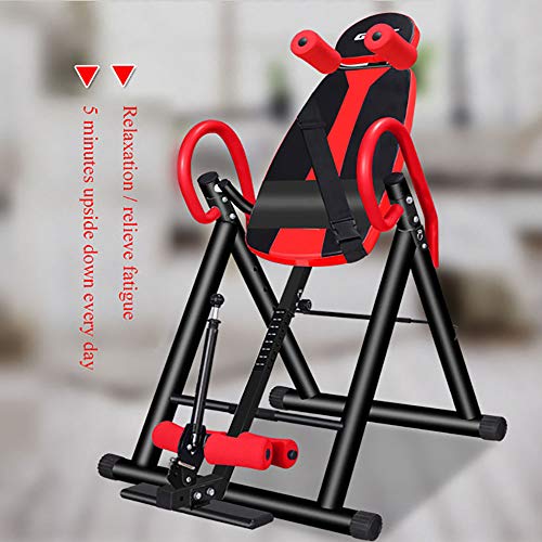 MUYIER-Inversion-Table-with-Heat-and-Massage--Max-User-Weight-120-Kg--Improves-Back-Pain-and-Posture-for-Fitness-exerciseAdjust-Your-Body