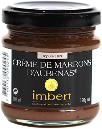 Imbert Chestnut Cream (Creme de Marrons), 120g Jar