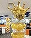 Tellpet Crown Balloons Foil Helium Mylar Balloon, Gold, 2 Pieces