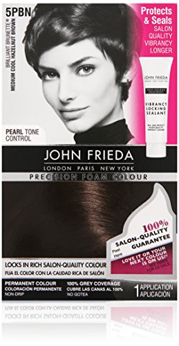 John Frieda Precision Medium Cool Foam Colour, Brilliant Brunette, Hazelnut Brown