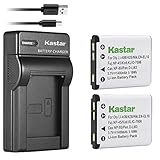 Kastar Battery (X2) & Slim USB Charger for Cas