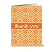 Note Card Cafe Thank You Cards with Kraft Envelopes | 36 Pack | Global Inspired Thank You | Blank Inside, Glossy Finish | for Greeting Cards, Occasions, Birthdays, Gifts