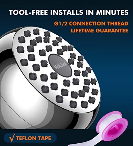 2 WASSA+High+Pressure+Shower+Head