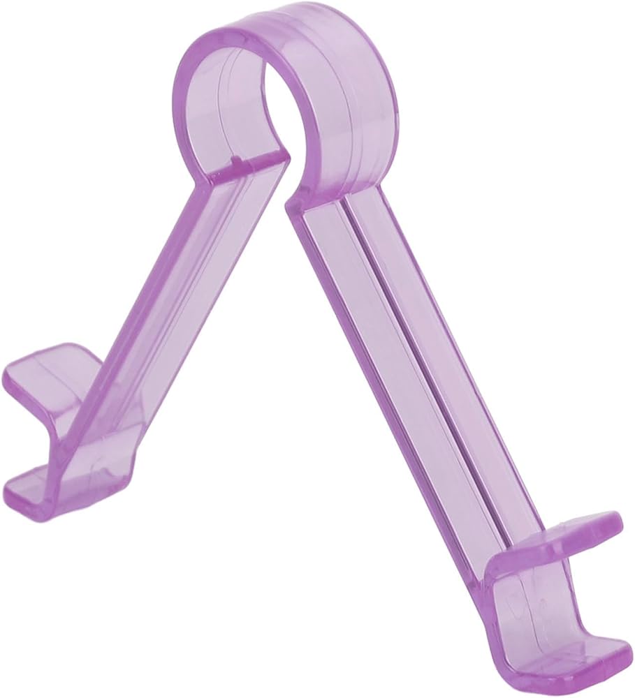BROLEO Lip Muscle Trainer, Facial Exerciser Lip Plumper Improve O Shaped Mouth for Chin (Purple)