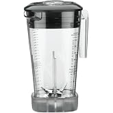 Waring Commercial The Raptor Copolyester Container, 64-Ounce, Clear | 64 oz. copolyester container includes blade and lid for blending smoothies, frozen drinks, and sauces.