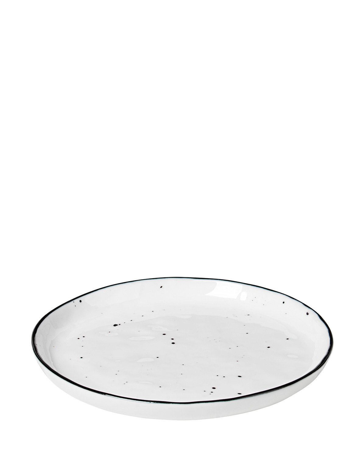 broste Copenhagen 14533203 Bread Plate Stoneware 13.8 cm White