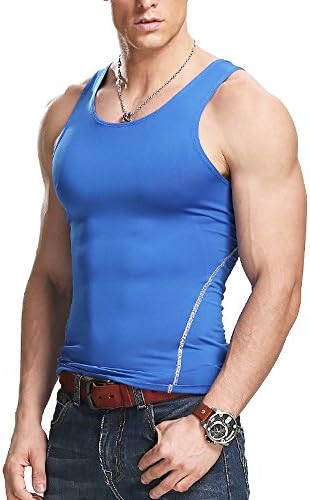 XShing Cotton Men Tank Top Comfort-Soft Gym Men's Sleeveless Muscle Shirts