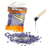 Ms.Dear Lavender Hair Remover Hard Wax Beans for Face, Underarms, Brazilian/bikini 10 oz
