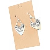 Filigree Arrowheads on Sterling Silver Earrings