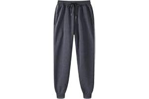 Sriper Womens Sweatpants High Waisted Baggy Sweat Pants with Pockets Solid Color Sweatpants Lounge Jogger Pants