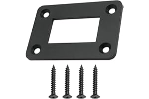 UOIENRT Aluminum 3 Way Rocker Switch Panel Housing Bracket, Waterproof Rocker Toggle Switch Panel Housing Holder with Screws,