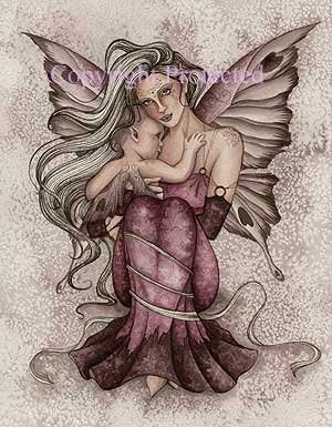 Jessica Galbreth Innocence Open Edition 5" X 7" Fairy Print