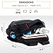 15,6” Notebook Laptop Backpack – Ideal as Business, Gaming Computer Laptop Backpack Bag or School Bookbag – Water, Scratch & Tear Resistant Material, Padded Back - Perfect for Women & Men