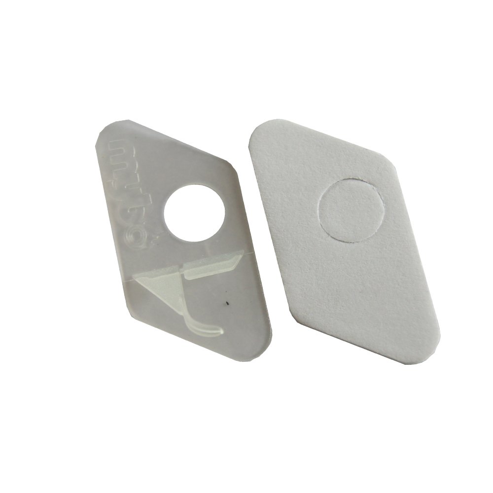 JIEXI HWYP Left Hand Plastic Recurve Bow Arrow Rest Archery Rests Pack of 12 (white)