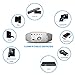 Mini Projector, GooDee YG230 Video Projector, LED Portable Home Theater Projector 1080P Supported, Compatible with PS4, PC via HDMI, VGA, TF, AV and USB, for Kids
