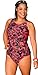 Aquabelle Women's Chlorine Resistant High-Neck Swimsuit