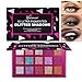 UCANBE 15 Color Glitter Sequin Eyeshadow Palette, High Pigment Face Body Chunky Glitter Metallic Shimmer Eye Shadow Pallet Waterproof Long Lasting Makeup Eyeshadow Powder (03)