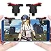 Mobile Game Controller Gamepad L1R1 Mobile Phone Joystick Sensitive Shoot and Aim Triggers for PUBG/Fortnite/Knives Out/Rules of Survival Android iOS Mobile Gaming Joysticks