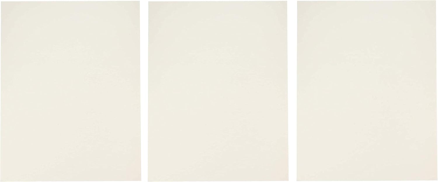 School Smart Poster Board, 11 x 14 Inches, White, Pack of 25 - 1371698 : Ordinary Display Boards : Office Products