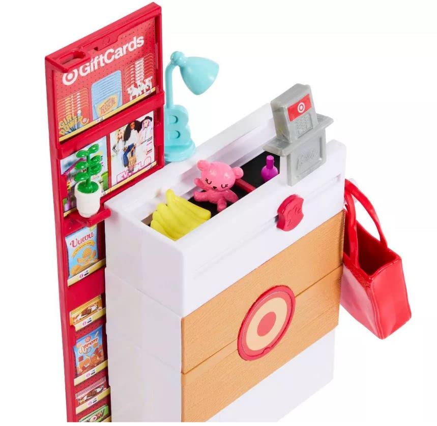 Barbie Doll Skipper & Playset, Target Supermarket with 25 Grocery Store