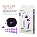MEE audio Sport-Fi M6P Memory Wire In-Ear Headphones with Microphone, Remote, and Universal Volume Control (Purple)