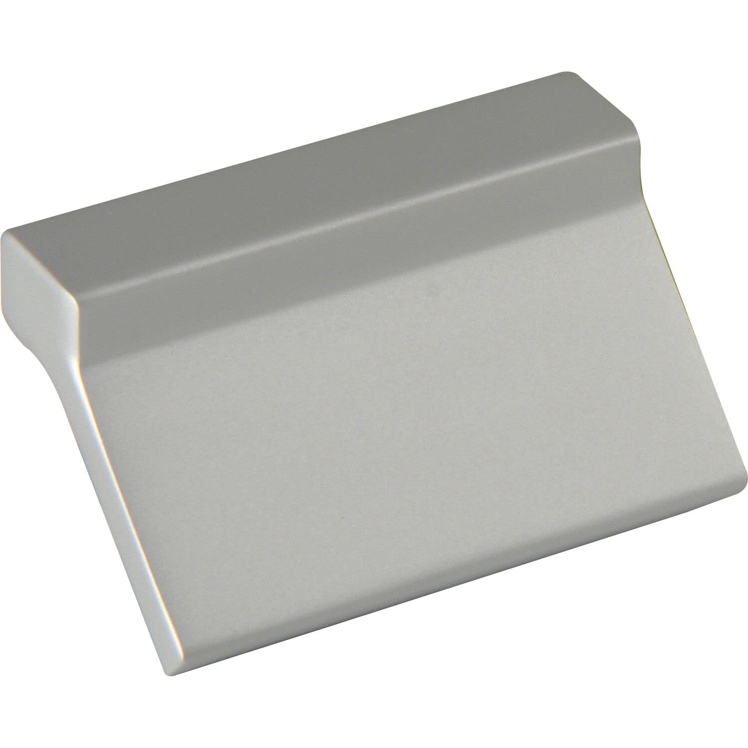 Schüco Accuride 100000760 Furniture Handle Holst, Width 42 mm, LA 32 mm Handle for Drawers and Cupboard Doors, Natural Anodised Aluminium, Silver, 32 mm