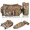 BLISSWILL-Outdoor-Multifunctional-Fishing-Tackle-Bag-Water-Resistant-Waist-Shoulder-Carry-Strap-Storage-Waist-Pack-Sling-Bag-Fishing-Gear-Storage-for-Fishing-Hunting-Climbing-Hiking