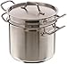 Update International (SDB-12) 12 Qt Induction Ready Double Boiler with Cover, Stainless Steel