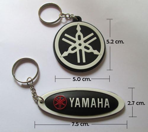 Yamaha Racing Rubber Keychain / Keyring