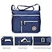 Messenger Bag,Multi Pocket Crossbody Bag,ZYSUN Designer Purses and Shoulder Handbags for Women and Girls(601N,blue)