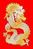 2019 Weekly Planner Dragon Red Gold Chinese Zodiac 134 Pages: (Notebook, Diary, Blank Book) (2019 Pl by Distinctive Journals