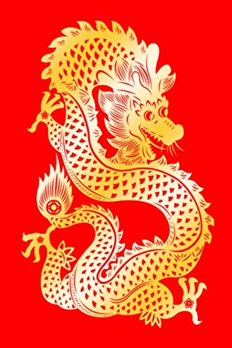 2019 Weekly Planner Dragon Red Gold Chinese Zodiac 134 Pages: (Notebook, Diary, Blank Book) (2019 Pl by Distinctive Journals