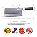 WALLOP Meat Cleaver Knife - Combines 67 Layers Japanese Damascus Blade & German HC Stainless Steel Kitchen Knife, Chinese Chef Chopping Knife,Non-Slip Ergonomic Wenge Wood Handle - Rock Series - 7.5''