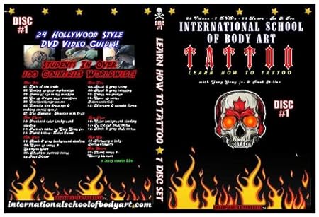 Amazon.com: 24 Learn How To Tattoo Instructional Videos 1-7 : Insane
