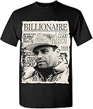 El Chapo Graphic T-shirts Billionaire The Last Narco Khaki Solid Fit Tee