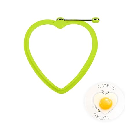 JoyFan Molde de Huevo Frito Forma de corazón para cocinar ...