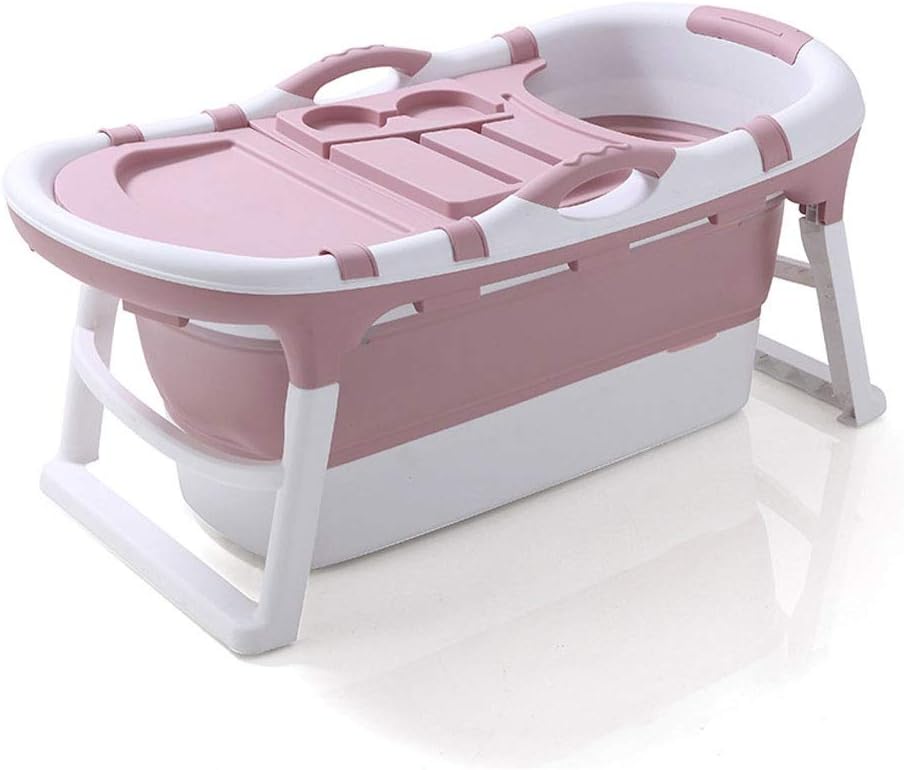 Bathtub Foldable Adult, Portable Collapsible Massage Bathtub For Adult Children Baby Toddler Anti-slippery Swimming Pool (Color : B)