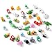 MoloTAR 20 Animal Collectible Set of Random Adorable Novelty Erasers - Amazing Variety with No Duplicates - FUN Toys Best for Party Favors
