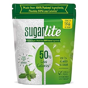 Sugarlite 50% Less Calories Sugar Pouch, 500 g