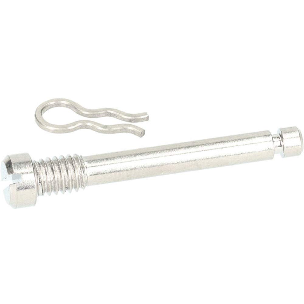 BR-CX75 pad axle and snap retainer