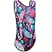 BAOHULU Leotard for Toddler Girls Gymnastics Shiny Athletic Dance Clothes Active Wear B136_Feather_8A